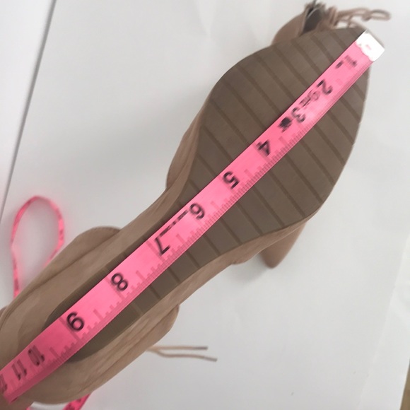 Flats Luna laceup ballet flats,Back Zipper 8 1/2”M - Picture 6 of 6